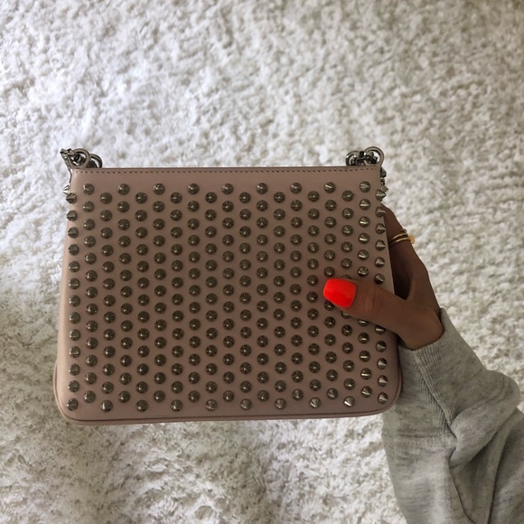 CHRISTIAN LOUBOUTIN Small Triloubi Spike Chain Bag - Picture 6 of 8